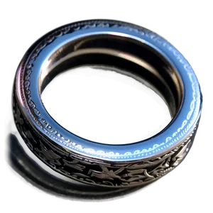 Engraved Metal Ring Png Noi PNG Image