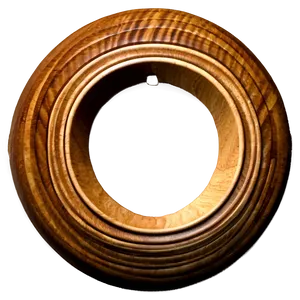 Engraved Wood Circle Art Png Dys PNG Image