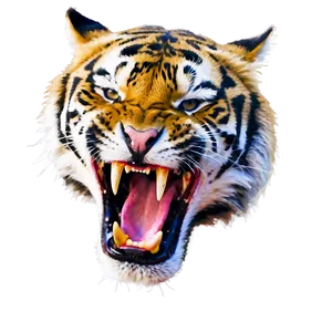 Enraged Tiger Roar Png 06252024 PNG Image