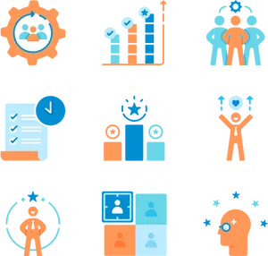 Entrepreneurship Concepts Icons PNG Image