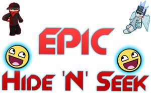 Epic Hideand Seek Game Graphic PNG Image