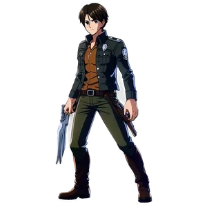 Eren Yeager Final Season Outfit Png 68 PNG Image