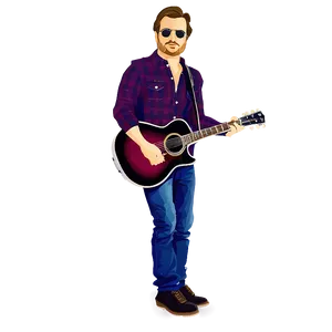 Eric Church Country Vibes Png Khp31 PNG Image