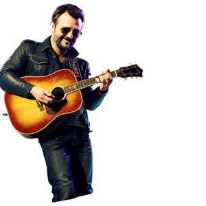 Eric Church On Stage Png 06292024 PNG Image