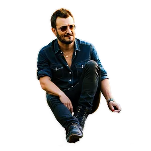 Eric Church Portrait Png Tcn PNG Image