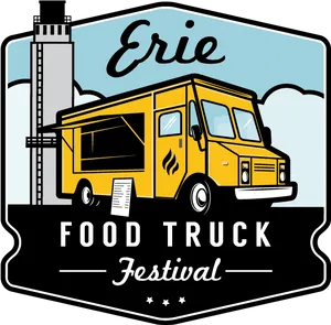 Erie Food Truck Festival Logo PNG Image