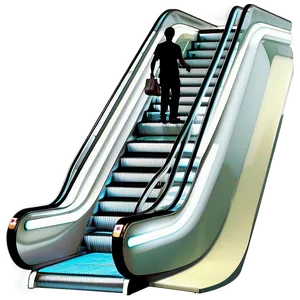 Escalator In Motion Png Nhx10 PNG Image