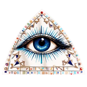 Esoteric All Seeing Eye Graphic Png 34 PNG Image