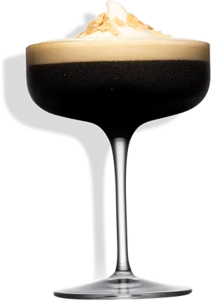 Espresso Martini Cocktail PNG Image