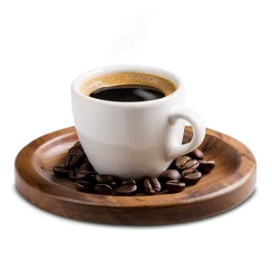 Espresso On Wooden Table Png 23 PNG Image