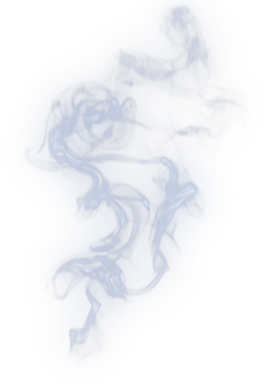 Ethereal_ Blue_ Smoke PNG Image