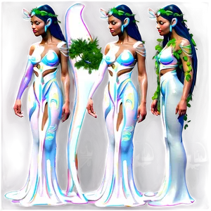 Ethereal Forest Goddess Png 74 PNG Image