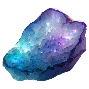 Ethereal Geode Illustration Png Bix PNG Image