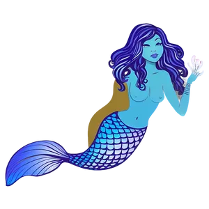 Ethereal Mermaid Scales Art Png Sid66 PNG Image