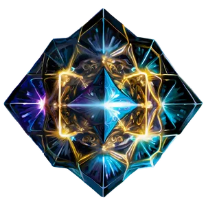 Ethereal Tesseract Png Yvk34 PNG Image