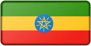 Ethiopian Flag Graphic PNG Image