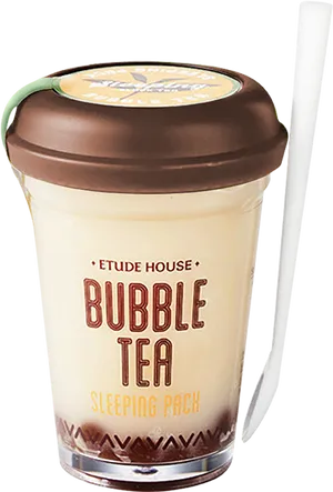 Etude House Bubble Tea Sleeping Pack PNG Image