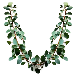 Eucalyptus Garland Decoration Png Lgb PNG Image