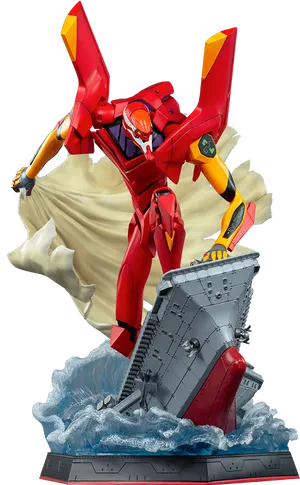 Evangelion Unit01 Action Figure PNG Image