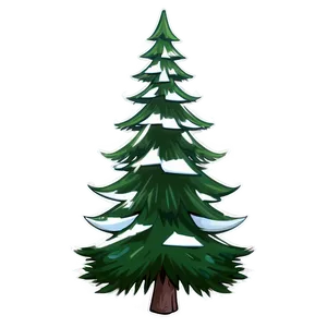 Evergreen Pine Tree Png Rcm PNG Image