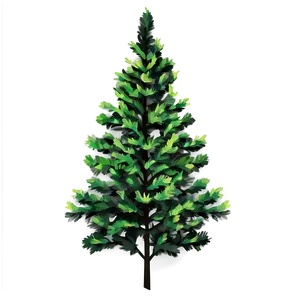 Evergreen Tree Shadow Png Ijb2 PNG Image