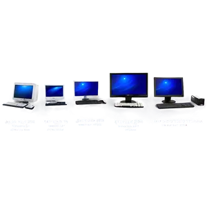 Evolution Of Computers Png Qtb PNG Image