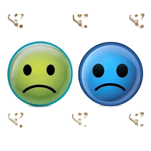 Exclusive Blue Emoji Png Array 06282024 PNG Image