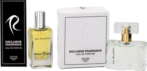 Exclusive Fragrance Perfume Collection PNG Image