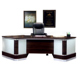 Executive Office Desk Png Dst PNG Image