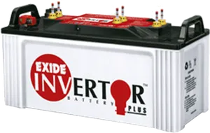 Exide Inverter Battery Plus PNG