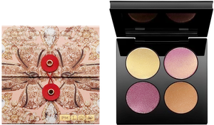 Exotic Eyeshadow Palette Open PNG