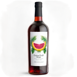 Exotic Fruit Wine Label Png Xqn27 PNG Image