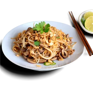 Exotic Mushroom Pad Thai Png 37 PNG Image