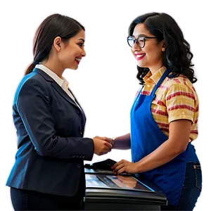 Experienced Cashier Png Ujq PNG Image