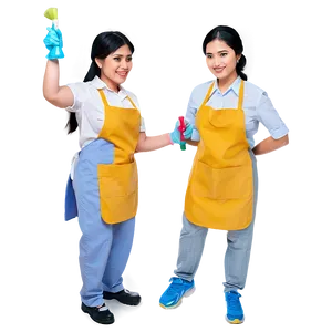 Experienced Maid Cleaner Png 4 PNG Image