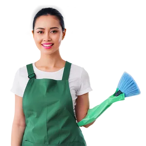 Experienced Maid Cleaner Png 54 PNG Image