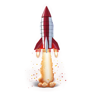 Exploding Rocketship Png Lxx58 PNG Image