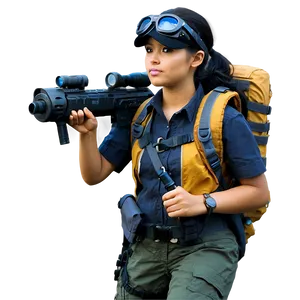 Explorer Girl Png Kwe94 PNG Image