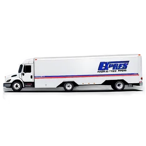 Express Mail Truck Silhouette Png Qlu62 PNG Image