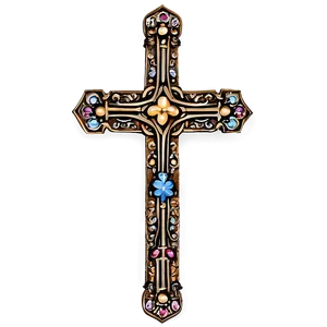 Exquisite Cross Decoration Png 06292024 PNG Image