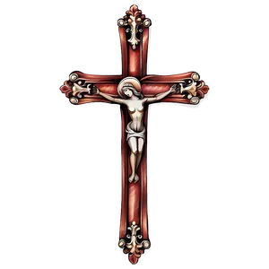 Exquisite Cross Decoration Png Aag80 PNG Image