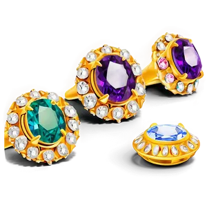 Exquisite Gems Assortment Png 14 PNG Image