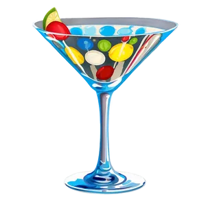 Exquisite Martini Glass Png Tyr42 PNG Image