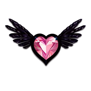 Exquisite Pink Diamond Heart Picture Png 29 PNG Image