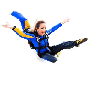 Extreme Skydiving Experience Png Cln PNG Image