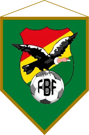 F B F Soccer Crest Pennant PNG Image