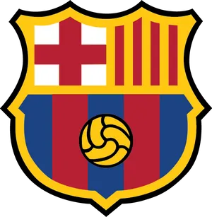 F C Barcelona Crest PNG Image