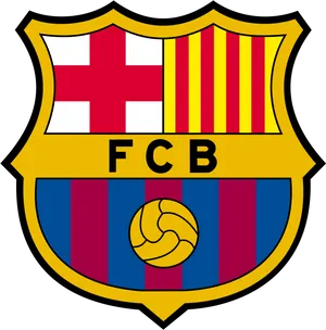 F C Barcelona Crest PNG Image