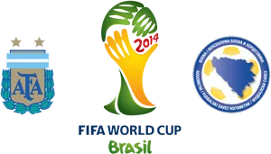 F I F A World Cup2014 Logos PNG Image