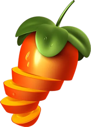 F L_ Studio_ Fruity_ Sliced_ Logo PNG Image